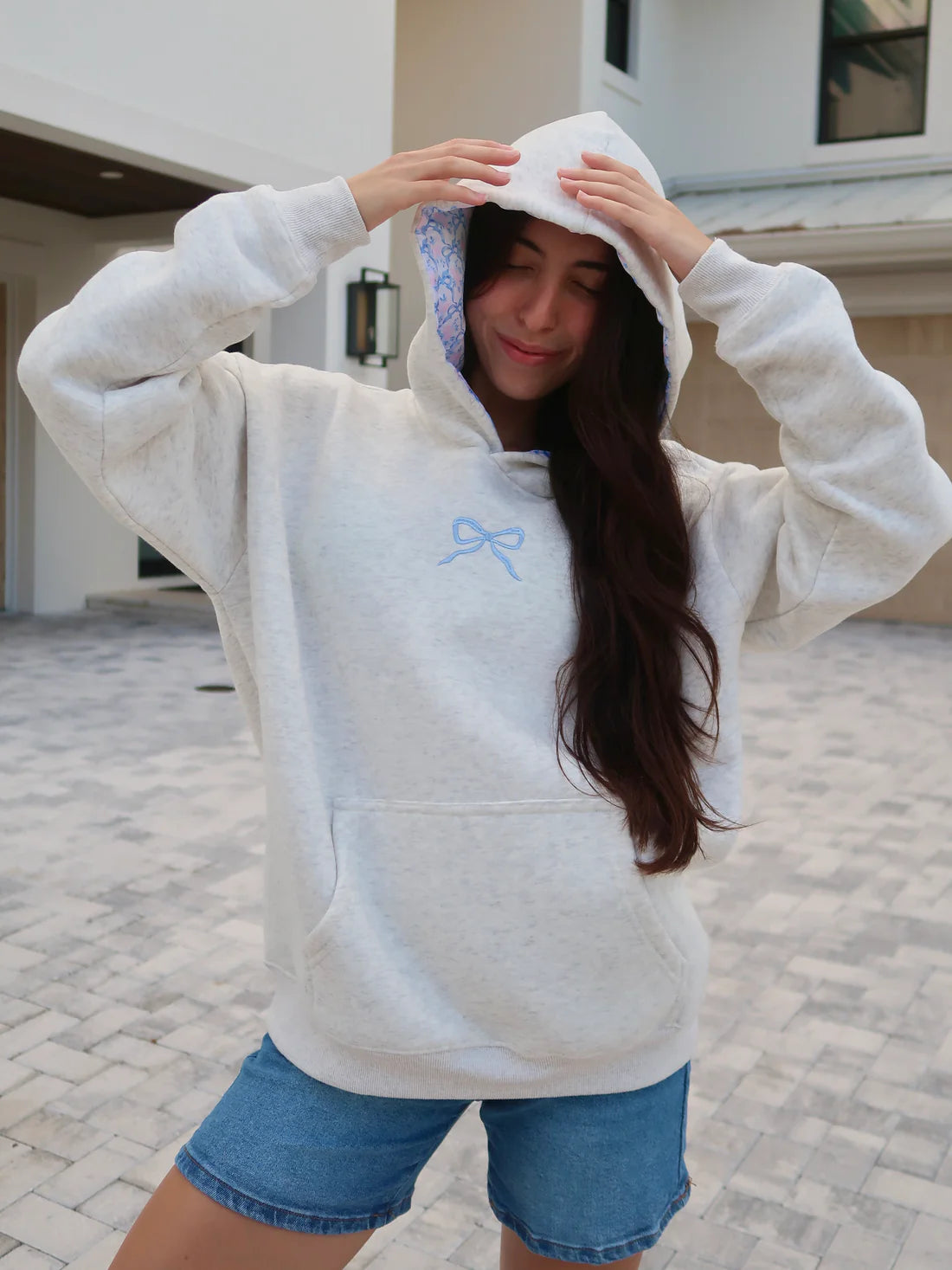 Amoura Bow Hoodie