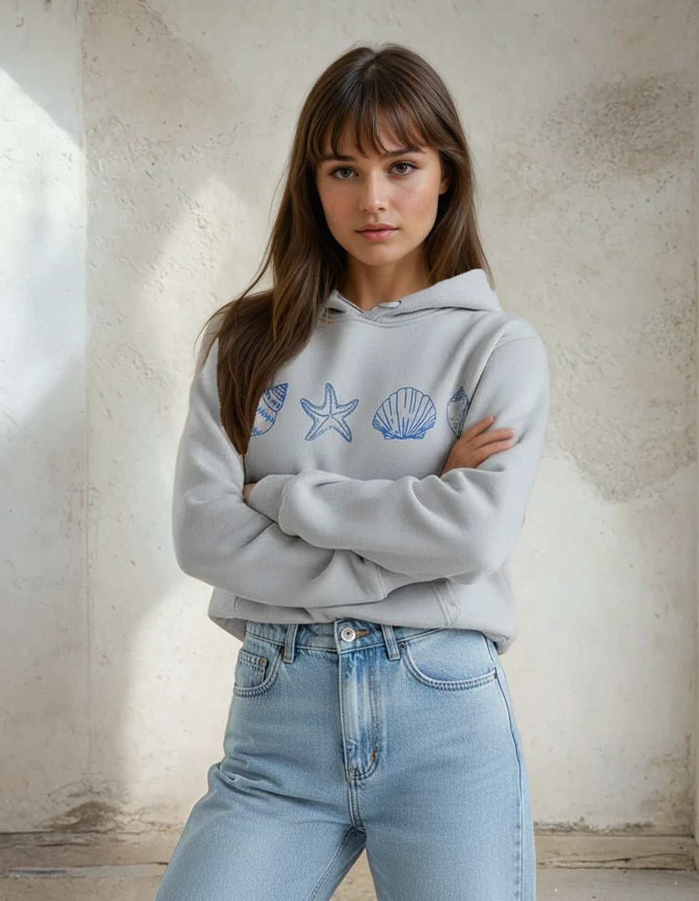 Amoura Seashell Hoodie