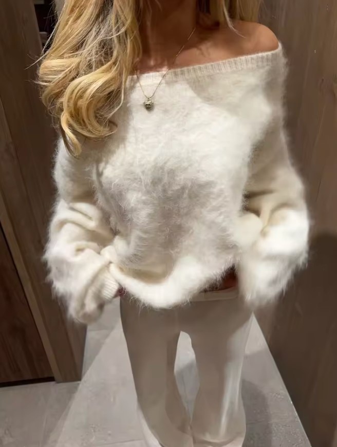 Amoura Premium Knit - White