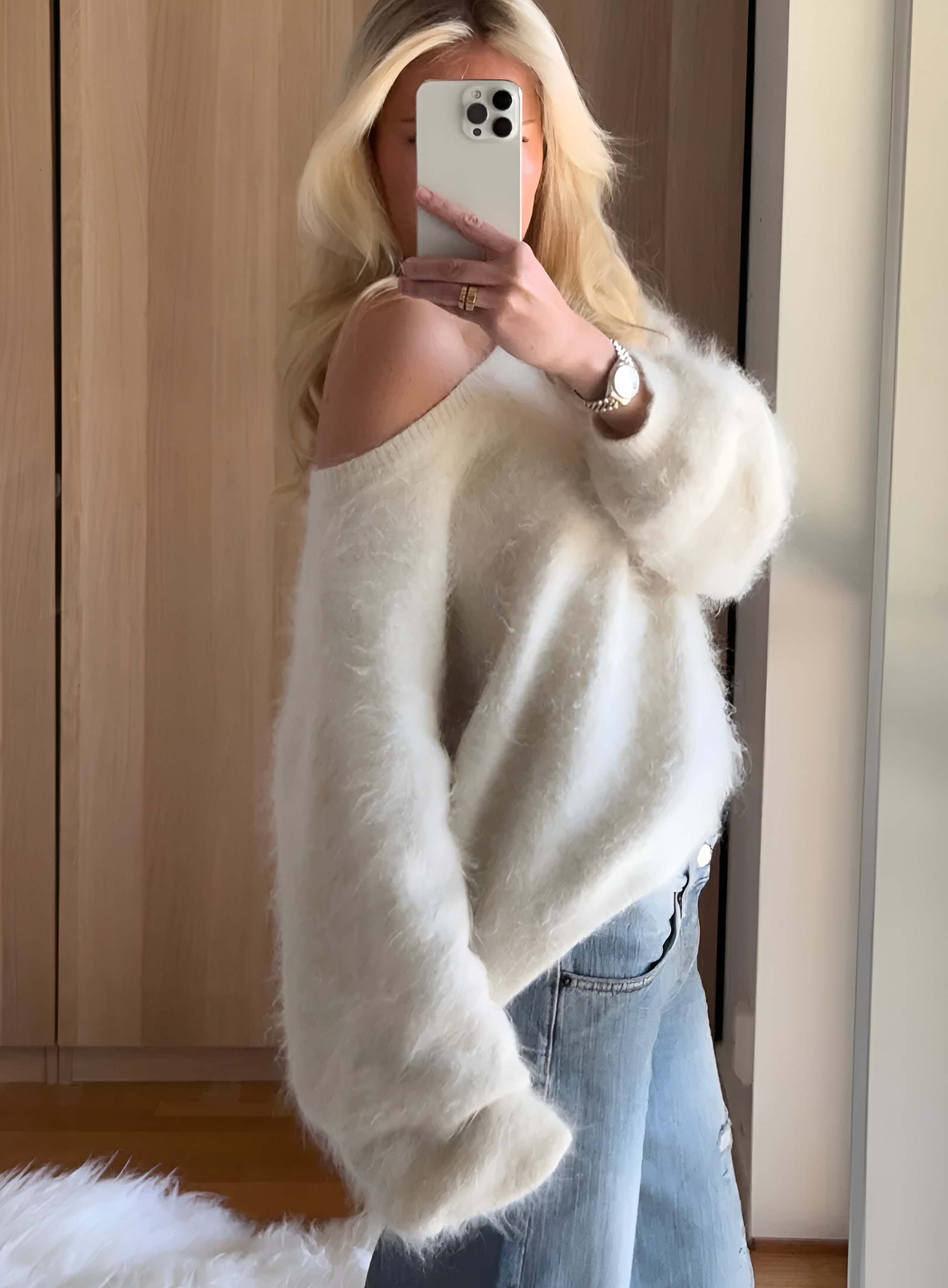 Amoura Premium Knit - White